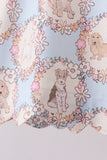 Pink puppy floral ruffle bloomer set - Aaria Tees Aaria Tees