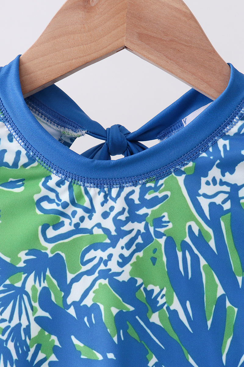 Ocean garden splash rashguard - Aaria Tees Aaria Tees