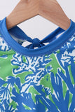 Ocean garden splash rashguard - Aaria Tees Aaria Tees