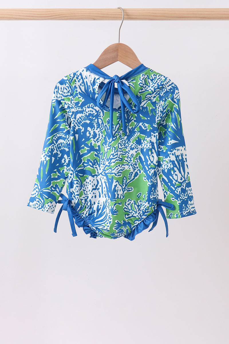 Ocean garden splash rashguard - Aaria Tees Aaria Tees