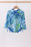 Ocean garden splash rashguard - Aaria Tees Aaria Tees