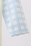 Blue crab applique plaid one-piece swimsuit - Aaria Tees Aaria Tees