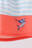 Tuna embroidery swim trunks - Aaria Tees Aaria Tees