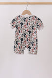 Camo Duck Embroidered Romper Aaria Tees
