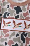 Camo Duck Embroidered Set Aaria Tees