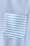 Blue Stripe Set Aaria Tees