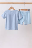 Blue Stripe Set Aaria Tees