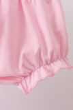 Lavender Smocked Embroidered Bow Jacquard Bloomer Set Aaria Tees