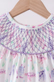 Purple Sea Turtle Smocked Set Aaria Tees