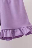 Purple Sea Turtle Smocked Set Aaria Tees