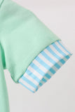 Green Castle Applique Bubble - Aaria Tees Aaria Tees