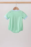 Green Castle Applique Bubble - Aaria Tees Aaria Tees
