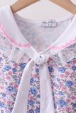 Floral Lace Skirt Set Aaria Tees