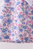 Floral Lace Skirt Set Aaria Tees