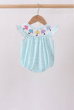 Blue Umbrella Smocked Bubble Aaria Tees