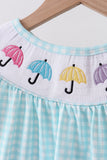 Blue Umbrella Smocked Set Aaria Tees