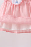 Pink Princess Embroidered Jacquard Bloomer Set - Aaria Tees Aaria Tees
