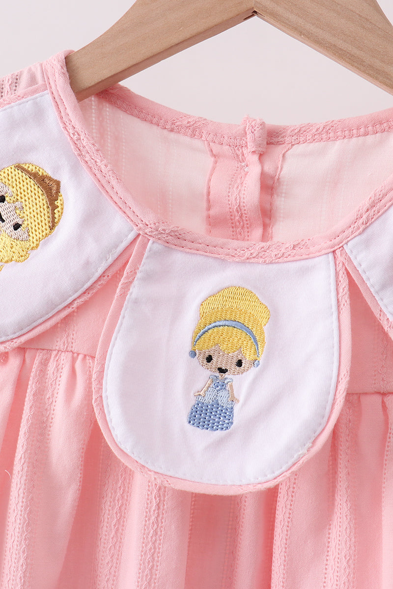 Pink Princess Embroidered Jacquard Set - Aaria Tees Aaria Tees