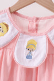 Pink Princess Embroidered Jacquard Set - Aaria Tees Aaria Tees