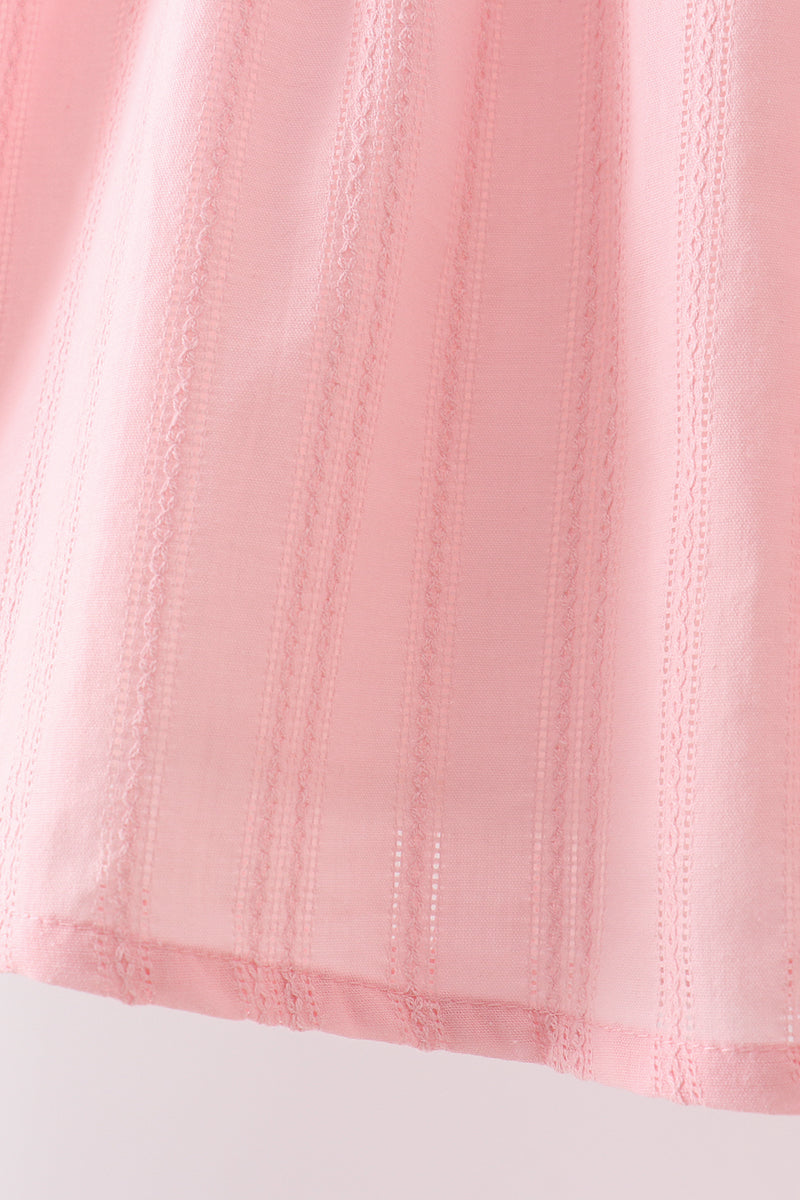 Pink Princess Embroidered Jacquard Set - Aaria Tees Aaria Tees