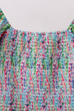 Mint Lilly Smocked Women Dress - Aaria Tees Aaria Tees
