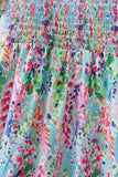 Mint Lilly Smocked Women Dress - Aaria Tees Aaria Tees