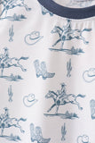 Blue Cowboy Set Aaria Tees