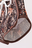 Camo UPF Swim Trunks Aaria Tees