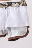 Camo UPF Swim Trunks Aaria Tees