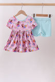 Pink Character Bamboo Set - Aaria Tees Aaria Tees