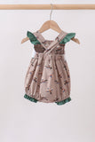 Green Mallard Embroidered Bubble Aaria Tees