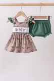 Green Mallard Embroidered Bloomer Set Aaria Tees