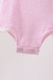 Pink Birthday Balloon Seersucker Bubble Aaria Tees