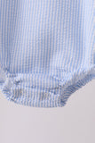 Blue Birthday Balloon Seersucker Bubble Aaria Tees