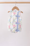 Blue Hydrangea Bow Bubble Aaria Tees