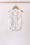 Blue Hydrangea Bow Bubble Aaria Tees