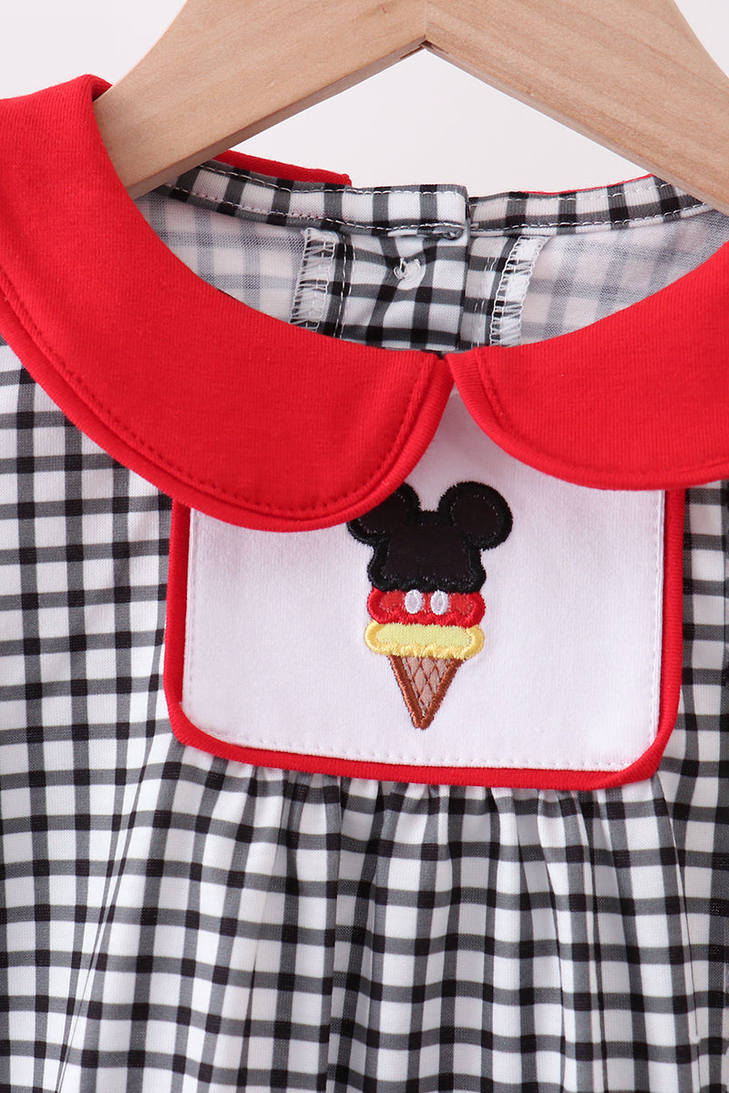 Ice Cream Applique Bubble - Aaria Tees Aaria Tees