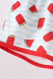 Red Watermelon UPF Swim Trunks Aaria Tees