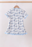 Blue Beach UPF Swim Coverup Aaria Tees