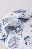Blue Beach Bonnet Aaria Tees