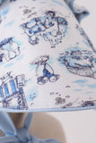 Blue Beach Bonnet Aaria Tees