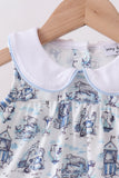 Blue Beach Bloomer Set Aaria Tees