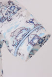 Blue Beach Bubble Aaria Tees