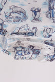 Blue Beach Bubble Aaria Tees