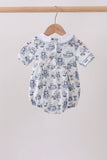 Blue Beach Bubble Aaria Tees