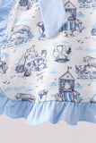 Blue Beach Bloomer Set Aaria Tees