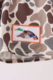 Camo Mallard Embroidered UPF Swim Trunks Aaria Tees
