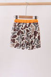 Camo Mallard Embroidered UPF Swim Trunks Aaria Tees
