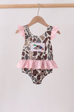 Camo Mallard Embroidered UPF Swim One-Piece Aaria Tees
