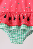 Red Watermelon UPF Swim One-Piece Aaria Tees